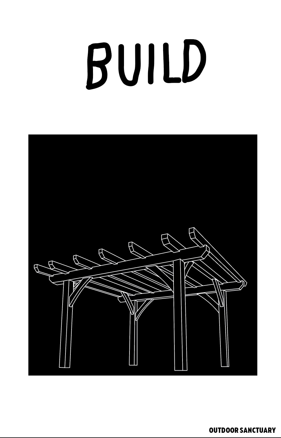 Outdoor Sanctuary pergola build design by Bridgette